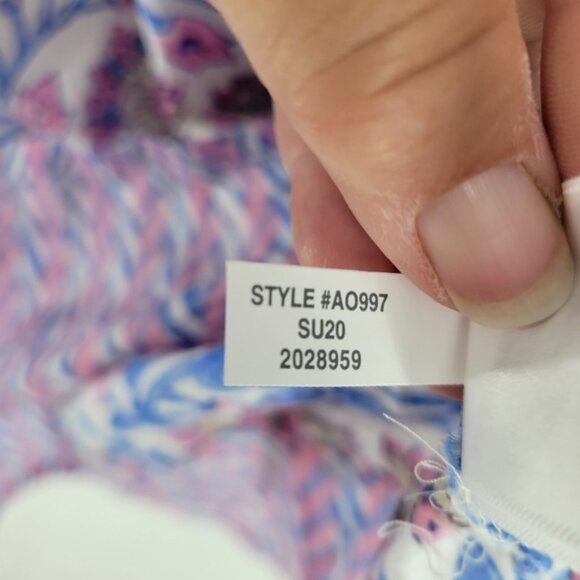 J. Crew Tassel Beach Tunic Top Cover Up Floral Patterned Size Small - Picture 7 of 10